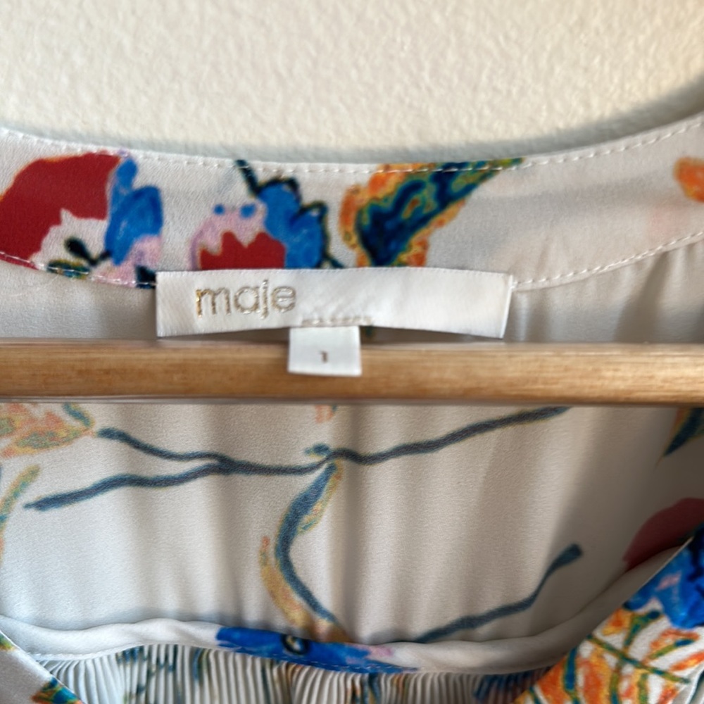 Maje Larcy blouse - Picture 2 of 6